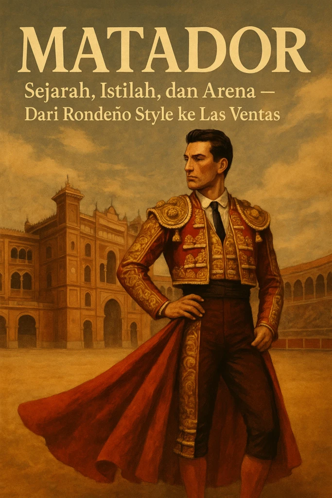 MATADOR: Sejarah, Istilah, dan Arena—Dari Rondeño Style ke Las Ventas