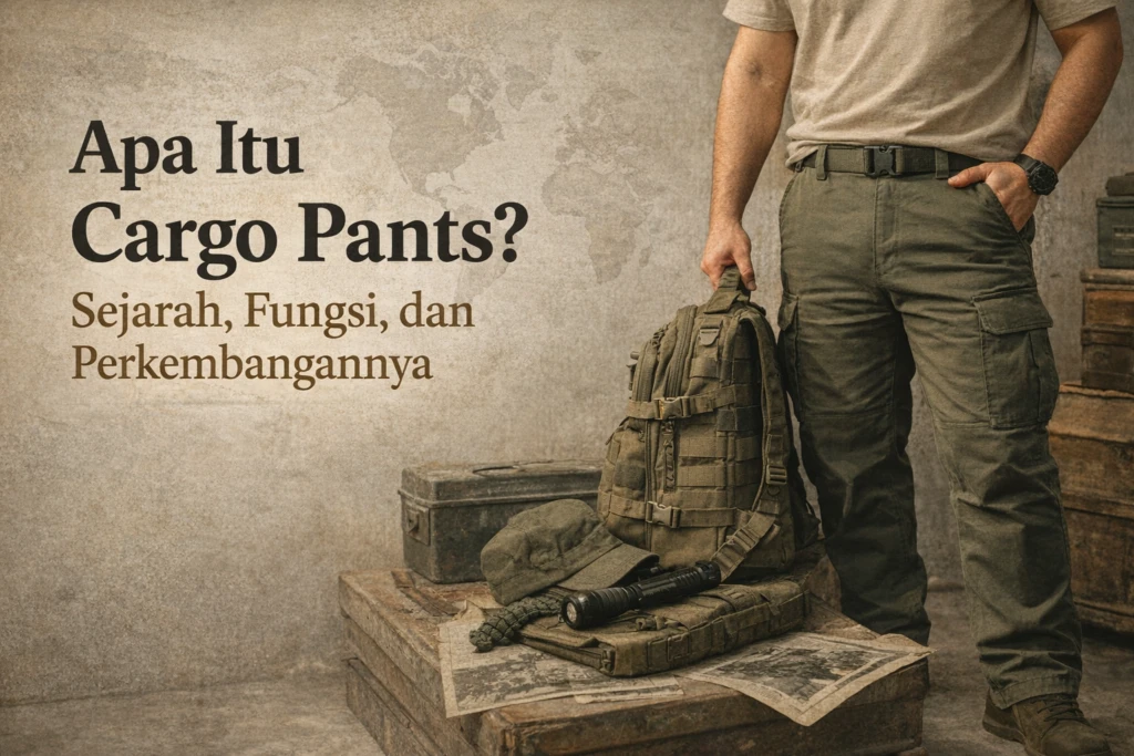 Apa Itu Cargo Pants? Sejarah, Fungsi, dan Perkembangannya
