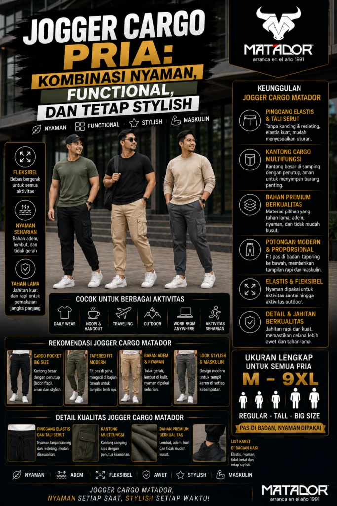 Brand Celana Pria Terbaik: Nyaman, Stylish, dan Cocok untuk Daily Wear