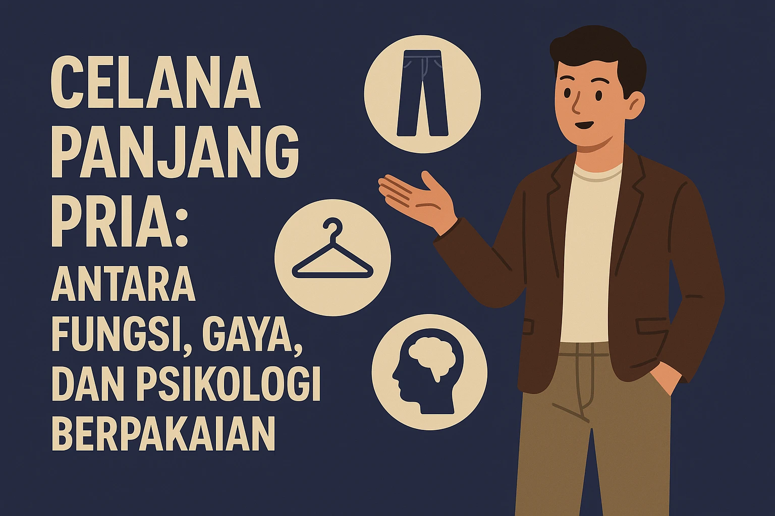 Celana Panjang Pria: Antara Fungsi, Gaya, dan Psikologi Berpakaian
